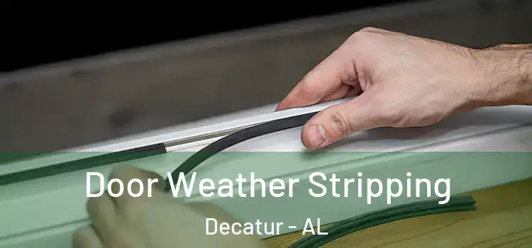 Door Weather Stripping Decatur - AL