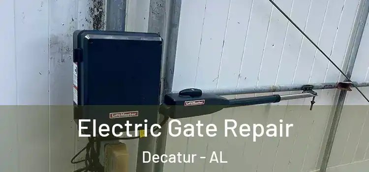 Electric Gate Repair Decatur - AL