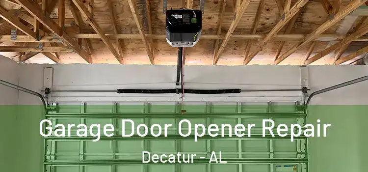  Garage Door Opener Repair Decatur - AL