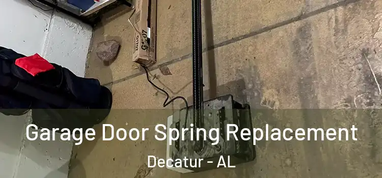  Garage Door Spring Replacement Decatur - AL