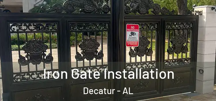 Iron Gate Installation Decatur - AL